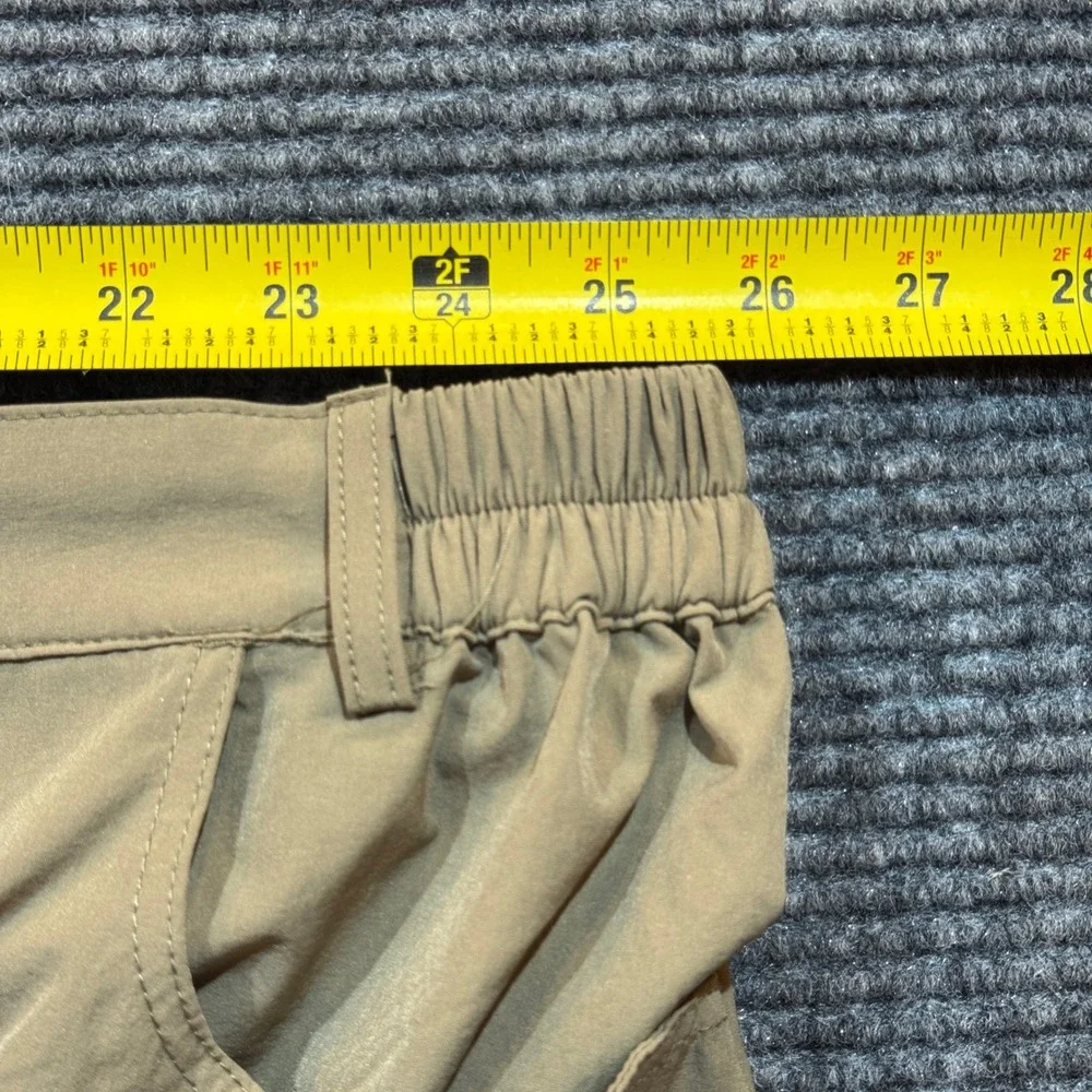Cakulo Cargo Shorts EUC 4XL Khaki Tan Stretch Lightweight Hiking Performance